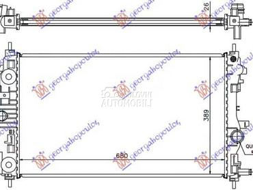 HLADNJAK MOTORA za Chevrolet Cruze od 2009. do 2013. god.