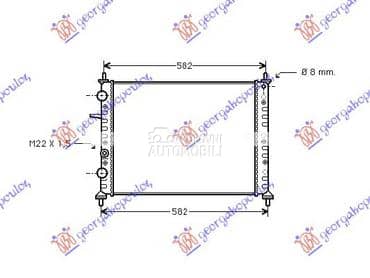 HLADNJAK MOTORA ZA SVE... za Fiat Bravo od 1995. do 2002. god.