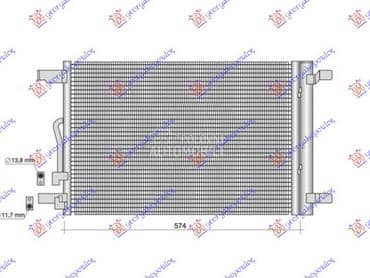 HLADNJAK KLIME za Volkswagen T-Roc od 2017. do 2022. god.