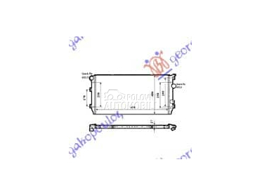 HLADNJAK MOTORA... za Volkswagen Sharan za 2010. god.