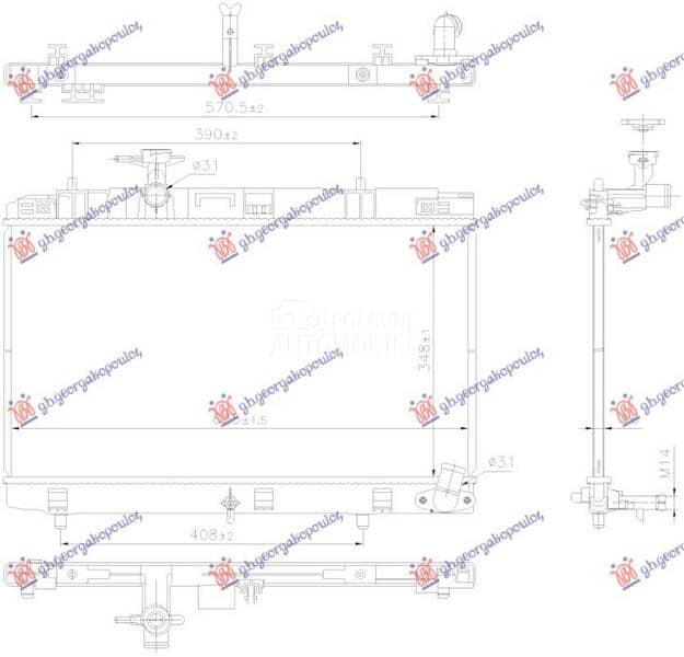 HLADNJAK MOTORA 1.5 BENZIN