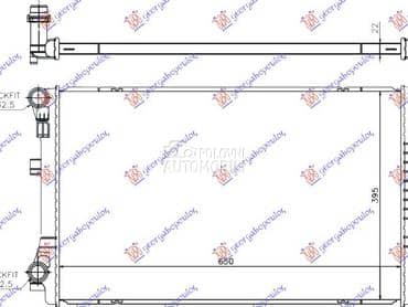 HLADNJAK MOTORA 1.0... za Audi A3 od 2016. do 2020. god.