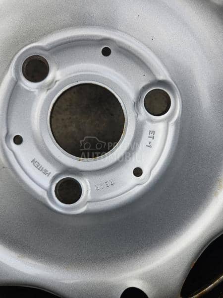 Čelične felne  15" 3 x 112