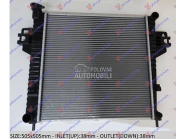 HLADNJAK MOTORA BENZIN 2.4... za Jeep Cherokee od 2002. do 2008. god.