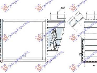 HLADNJAK INTERKULERA 1.8T... za Seat Leon od 1999. do 2005. god.