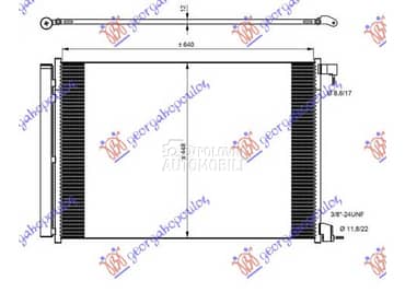 HLADNJAK KLIME... za Mercedes Benz C Klasa od 2018. do 2021. god.