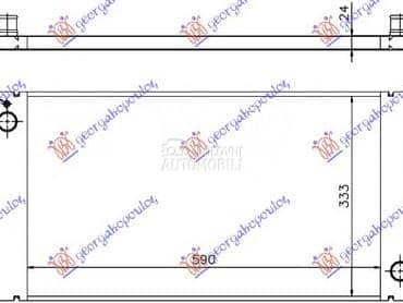 HLADNJAK MOTORA 1.6 T.... za MINI Cooper od 2010. do 2015. god.