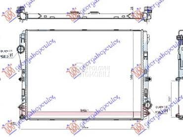 HLADNJAK MOTORA 2.0... za Mercedes Benz E Klasa od 2016. do 2020. god.