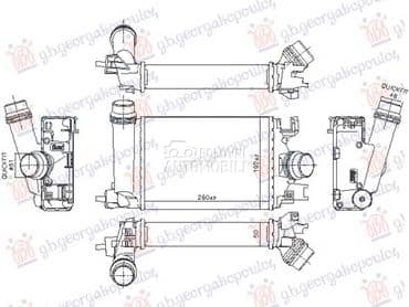 HLADNJAK INTERKULERA 1.0... za Dacia Duster za 2024. god.