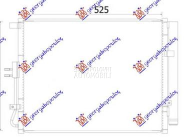 HLADNJAK KLIME 1.6 TGDI BENZIN za Kia Soul od 2016. do 2019. god.