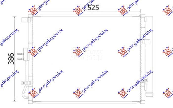 HLADNJAK KLIME 1.6 TGDI BENZIN