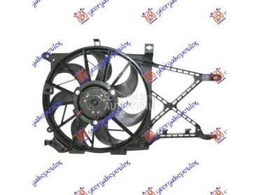 VENTILATOR HLADNJAKA KOMPLET za Opel Astra H od 2004. do 2010. god.