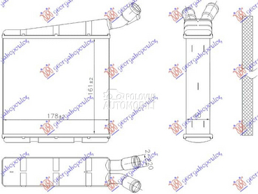 HLADNJAK MOTORA DODATNI za Škoda Octavia od 2004. do 2008. god.