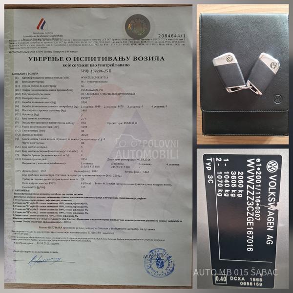 Volkswagen Passat B8 1.6 TDI R Line