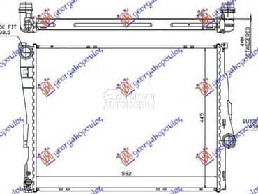 HLADNJAK MOTORA... za BMW Serija 3 od 1999. do 2003. god.