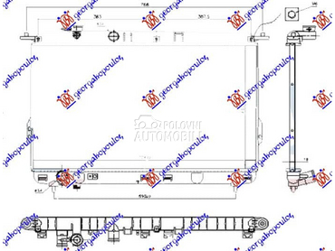 HLADNJAK MOTORA... za Hyundai Sonata od 2001. do 2005. god.
