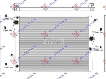 HLADNJAK MOTORA 4.4 BENZIN za BMW Serija 6 od 2011. do 2015. god.
