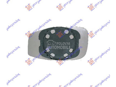 STAKLO RETROVIZORA -2009 (KONV za Fiat Idea od 2004. do 2010. god.