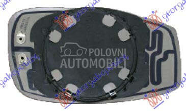 STAKLO RETROVIZORA SA GREJACEM