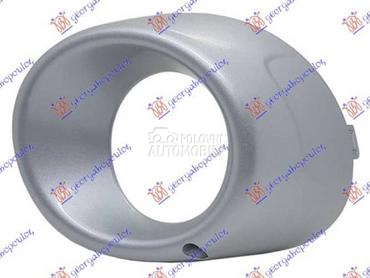 OKVIR MAGLENKE SREBRNI Levo za Mitsubishi Outlander od 2013. do 2016. god.