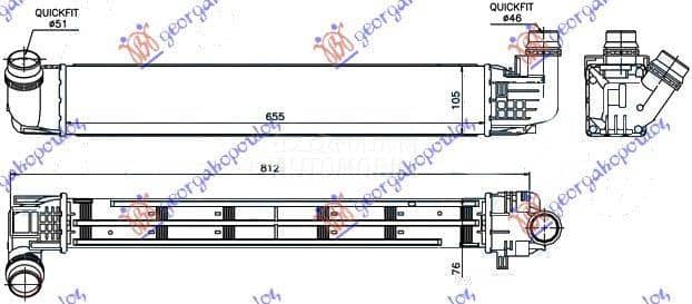 HLADNJAK INTERKULERA 1.5...