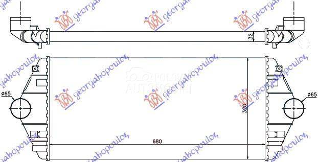 HLADNJAK INTERKULERA BENZIN-DI