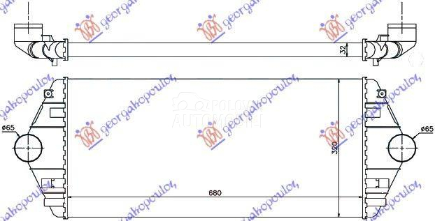 HLADNJAK INTERKULERA BENZIN-DI