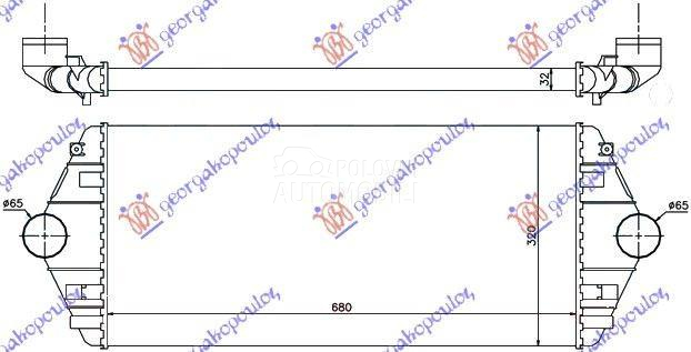 HLADNJAK INTERKULERA BENZIN-DI