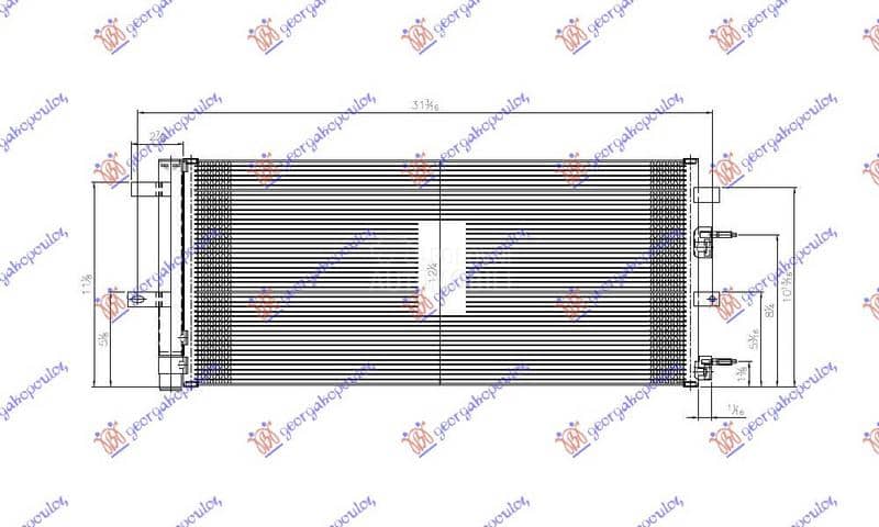HLADNJAK KLIME BENZIN/DIZEL
