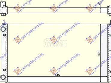 HLADNJAK MOTORA 2.0 i/18V (64. za Ford Galaxy od 1995. do 2006. god.