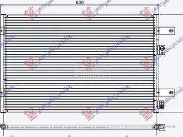 HLADNJAK KLIME BENZIN/DIZEL (5 za Seat Alhambra od 1995. do 2010. god.