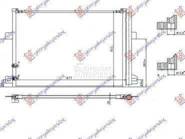 HLADNJAK KLIME ZA SVE... za Volkswagen Amarok od 2010. do 2016. god.