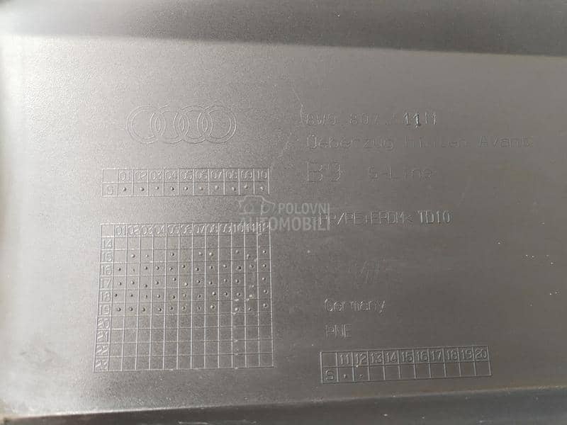 Zadnji branik karavan, S line