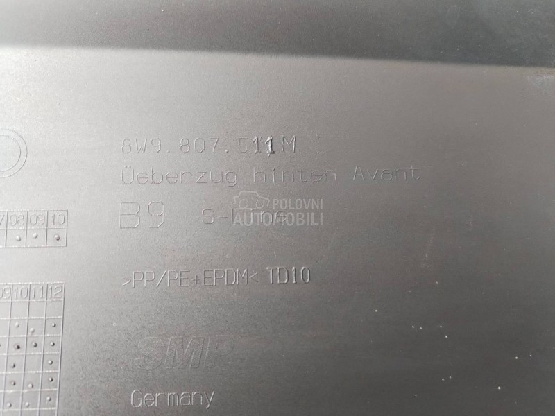 Zadnji branik karavan, S line