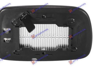 STAKLO RETROVIZORA SA GREJACEM za Toyota Corolla od 2000. do 2002. god.