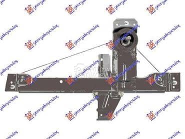 PODIZAC ZADNJEG PROZORA... za Peugeot 207 od 2006. do 2014. god.