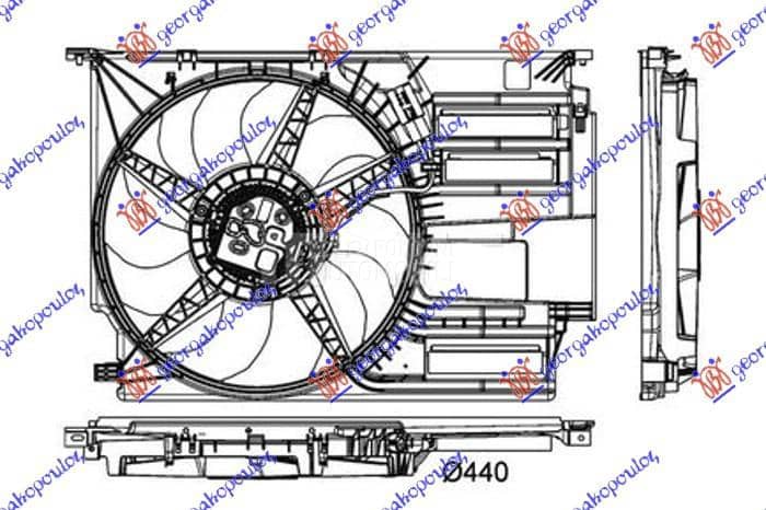 VENTILATOR KOMPLET...
