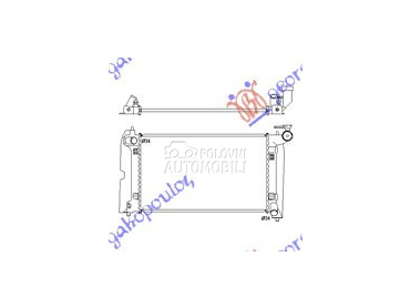 HLADNJAK MOTORA 1.4/1.6/1.8 i- za Toyota Corolla Verso od 2007. do 2009. god.