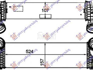 HLADNJAK INTERKULERA... za BMW X5 od 2007. do 2010. god.