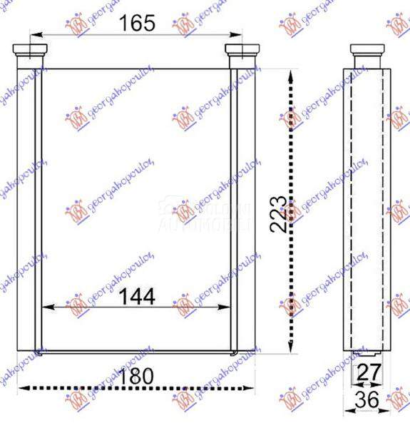 GREJAC KABINE (145x215x26)