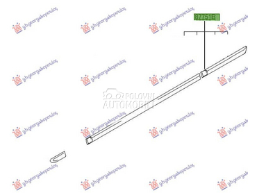 NEMA- LAJSNA ZADNJEG... za Hyundai Accent od 2003. do 2005. god.