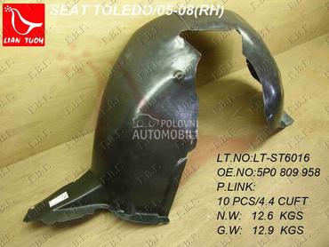 POTKRILO PLASTICNO za Seat Toledo od 2004. do 2012. god.