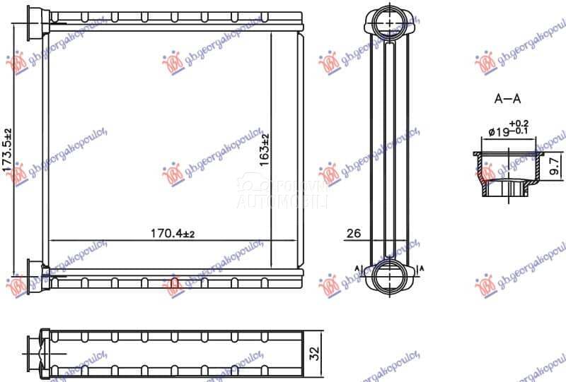 GREJAC KABINE BENZIN/DIZEL