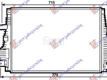 HLADNJAK INTERKULERA 1.8 Tbi-1 za Alfa Romeo Spider od 2006. do 2025. god.