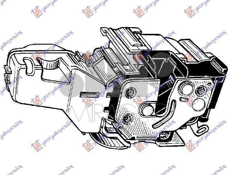 BRAVA PREDNJIH VRATA (CENTRALN