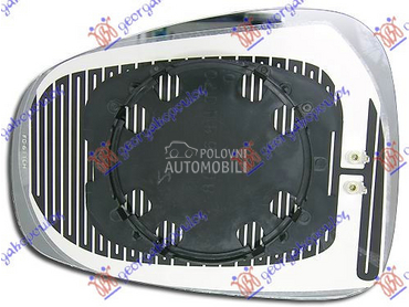 STAKLO RETROVIZORA SA GREJACEM za Alfa Romeo MiTo od 2008. do 2025. god.