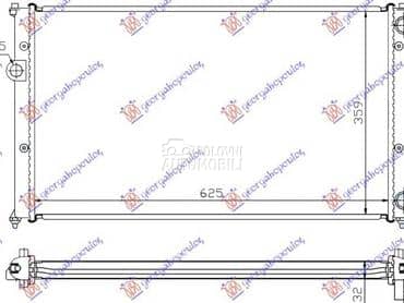 HLADNJAK MOTORA za Seat Cordoba od 1995. do 1997. god.