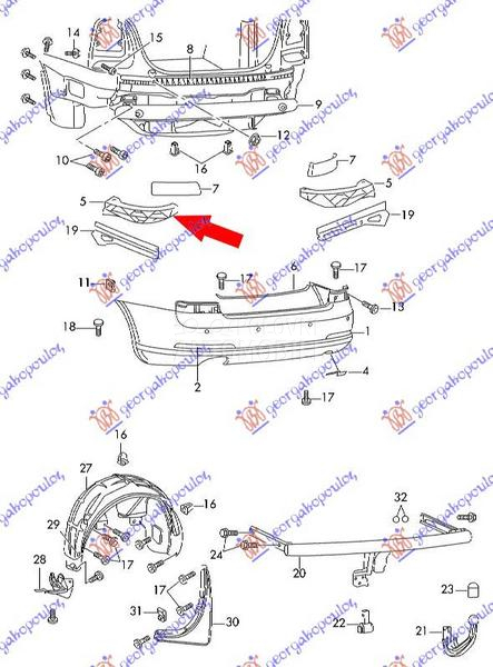 NOSAC ZADNJEG BRANIKA BOCNI