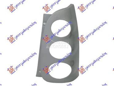 OKVIR STOP LAMPE SIVI -02... za Smart ForTwo od 1998. do 2007. god.