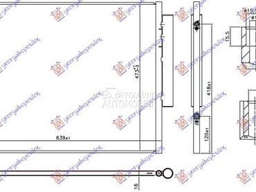 HLADNJAK KLIME ZA SVE... za Alfa Romeo Giulia za 2015. god.